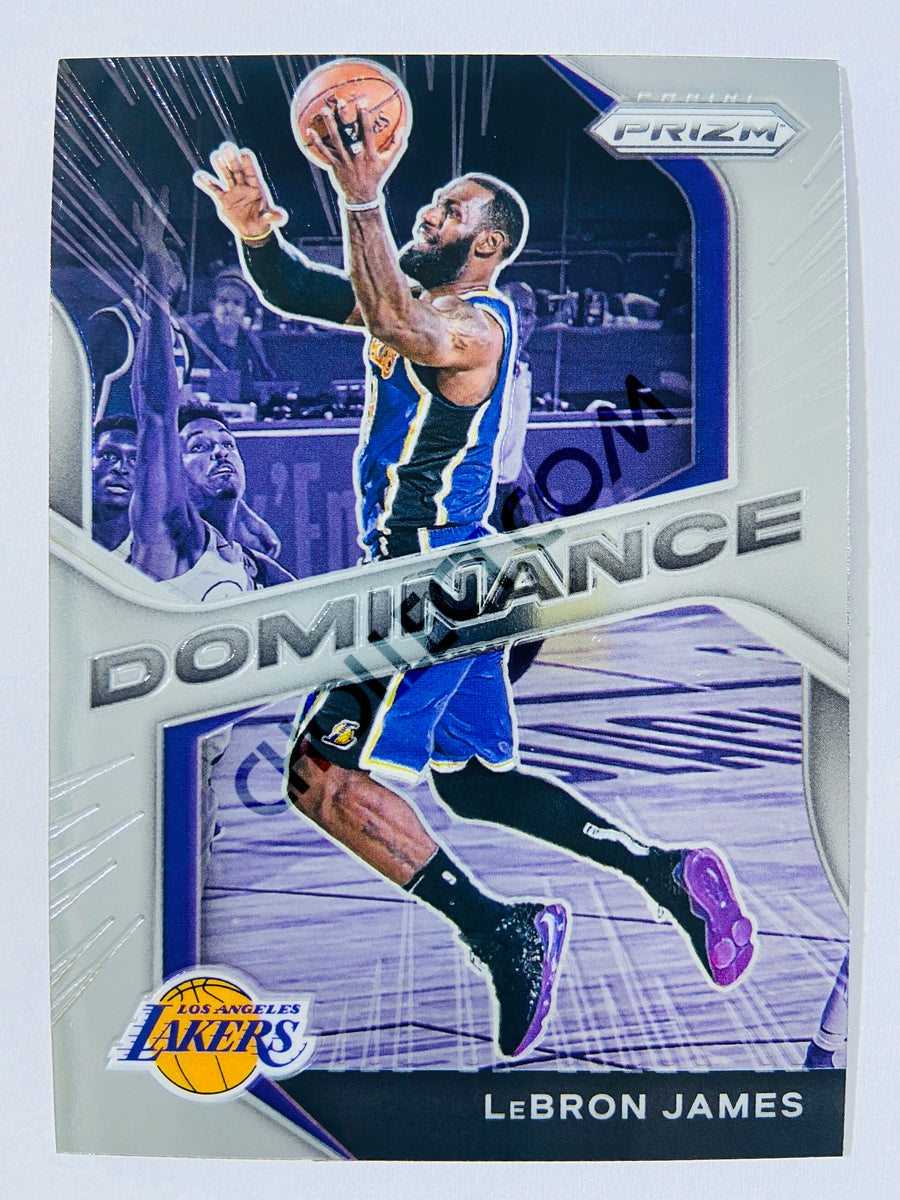 2020-21 Panini NBA Hoops #146 LeBron James Basketball Card Lakers :  Everything Else 