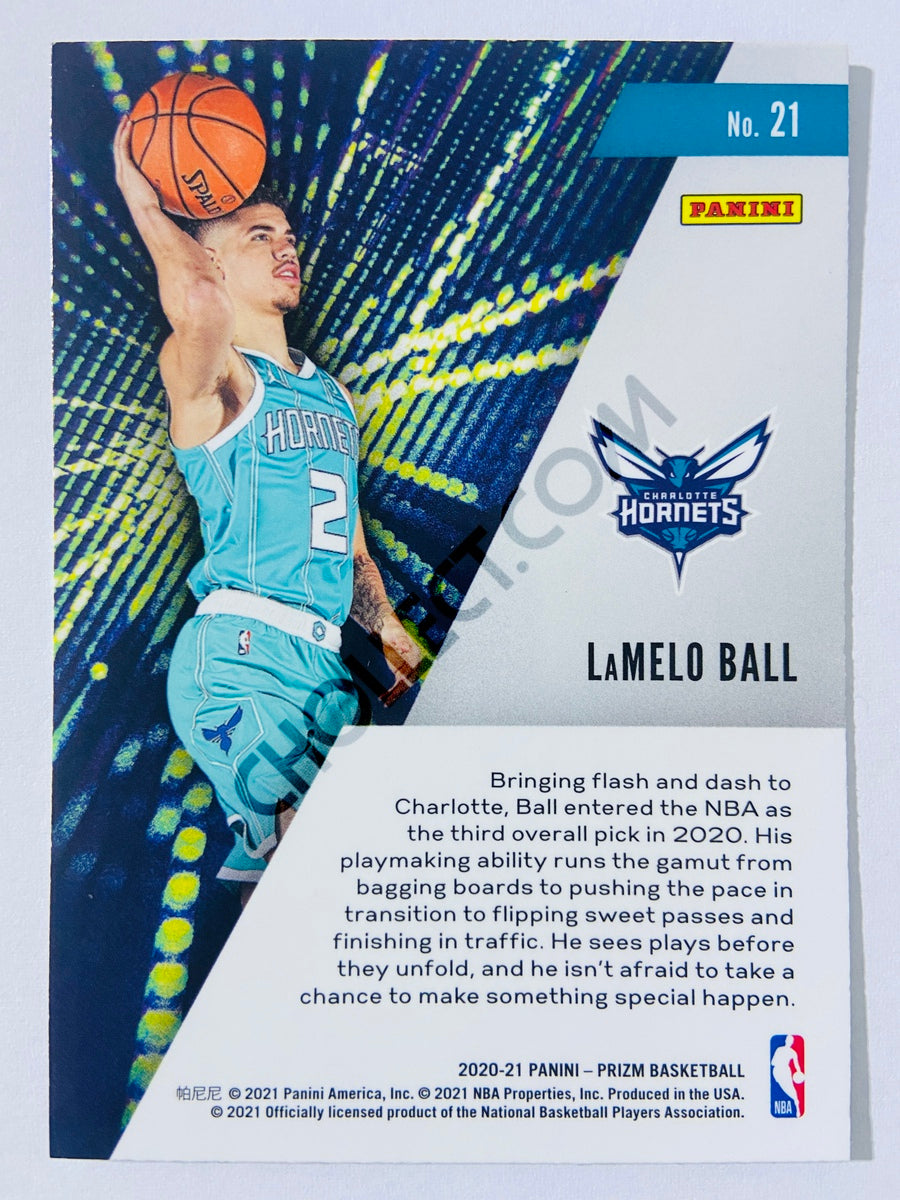 LaMelo Ball - Charlotte Hornets 2020-21 Panini Prizm Instant Impact RC Rookie #21