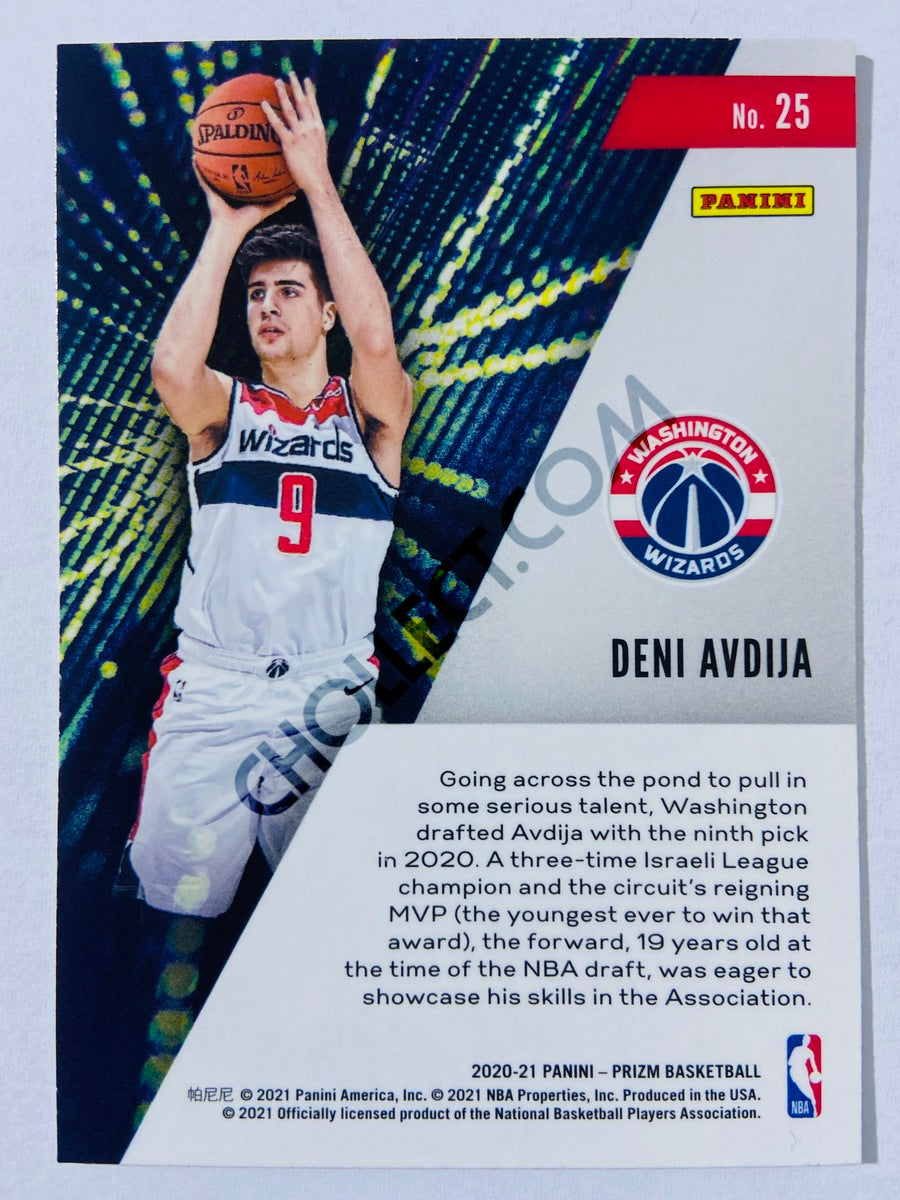 Deni Avdija - Washington Wizards 2020-21 Panini Prizm Instant Impact RC Rookie #25