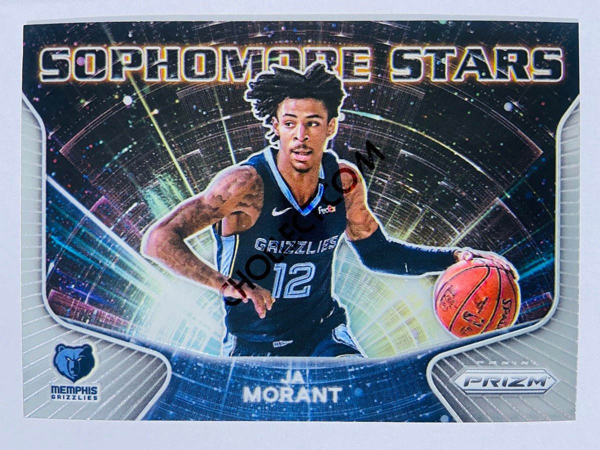 Ja Morant - Memphis Grizzlies 2020-21 Panini Prizm Sophomore Stars #10 –