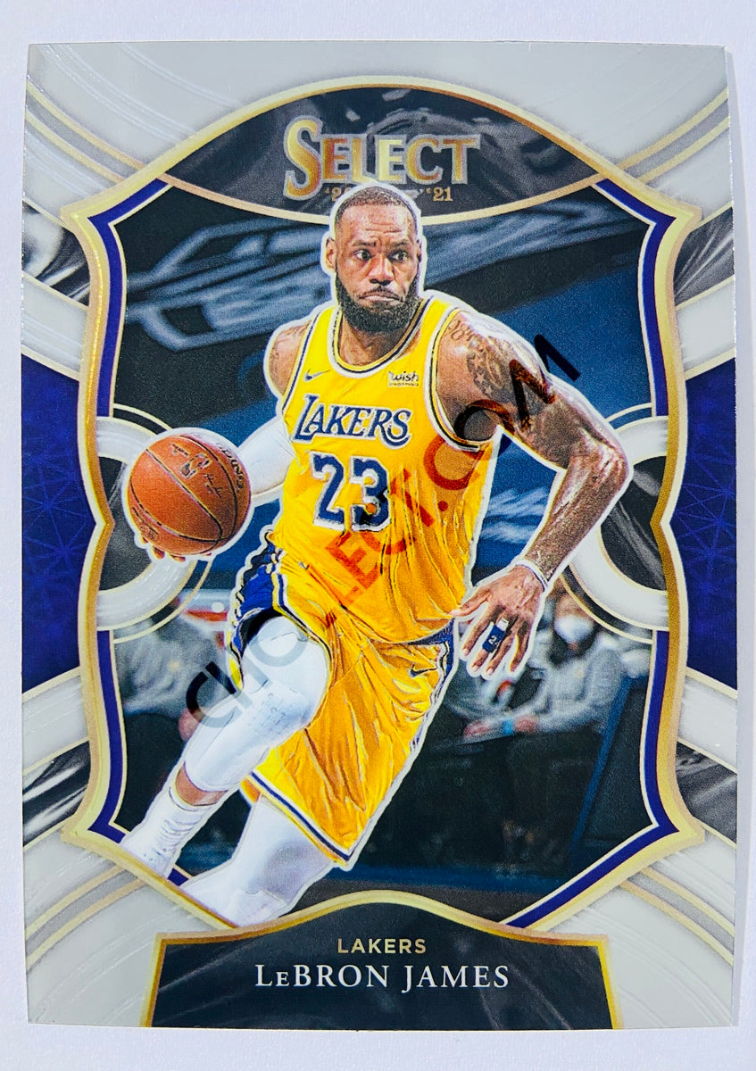 LeBron James - Los Angeles Lakers 2020-21 Panini Select Concourse #23