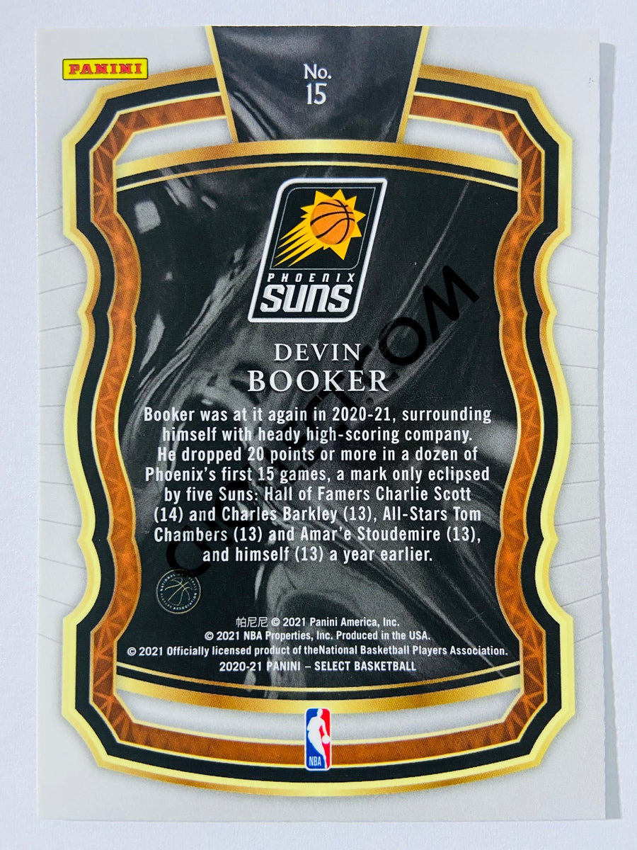 Devin Booker - Phoenix Suns 2020-21 Panini Select Select Company #15