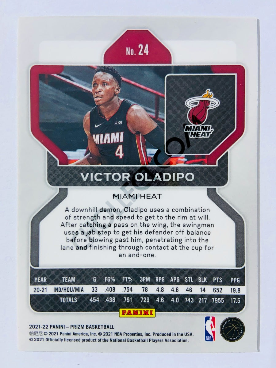Victor Oladipo - Miami Heat 2021-22 Panini Prizm #24