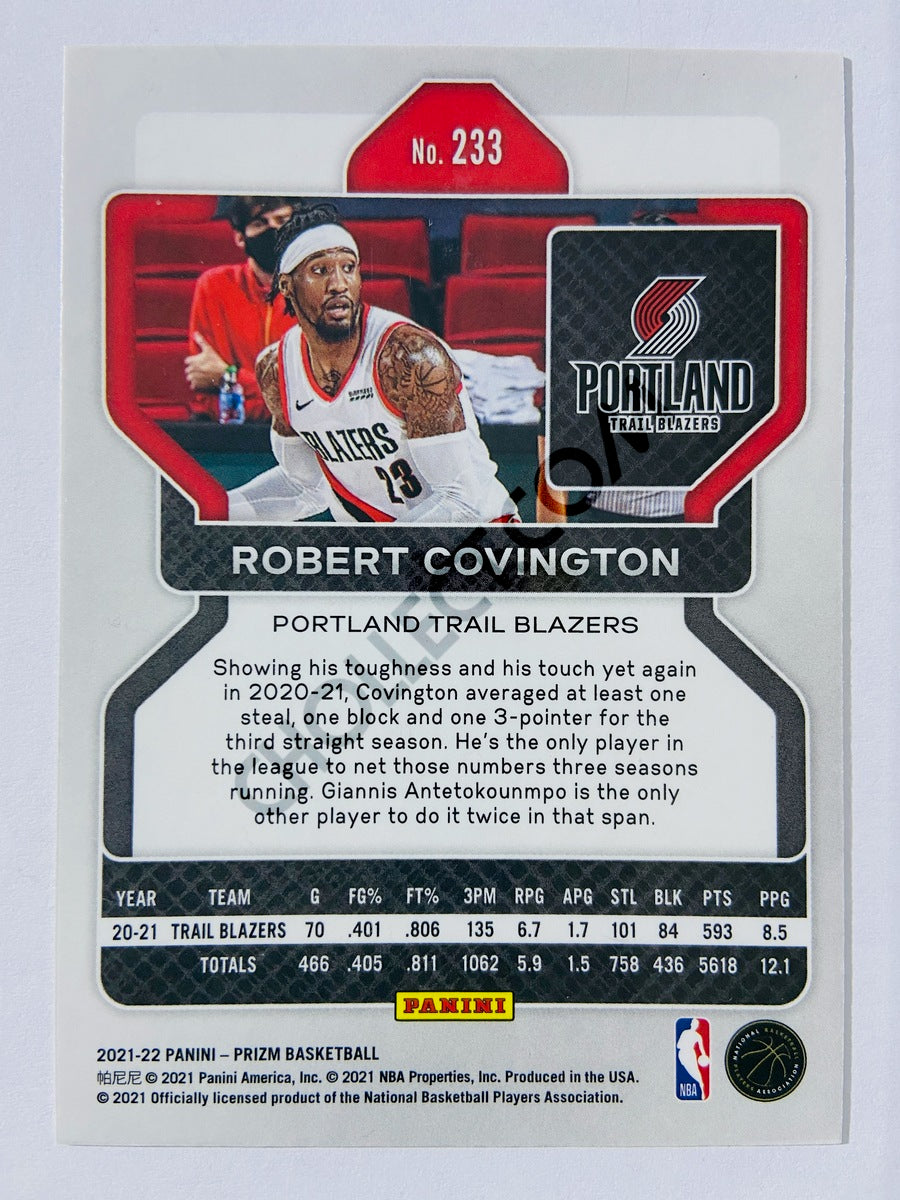 Robert Covington - Portland Trail Blazers 2021-22 Panini Prizm #233