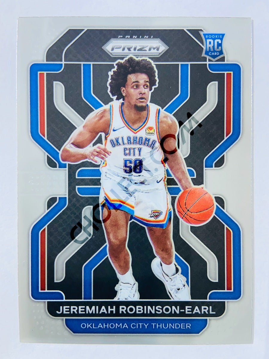 Jeremiah Robinson-Earl - Oklahoma City Thunder 2021-22 Panini Prizm RC Rookie #319