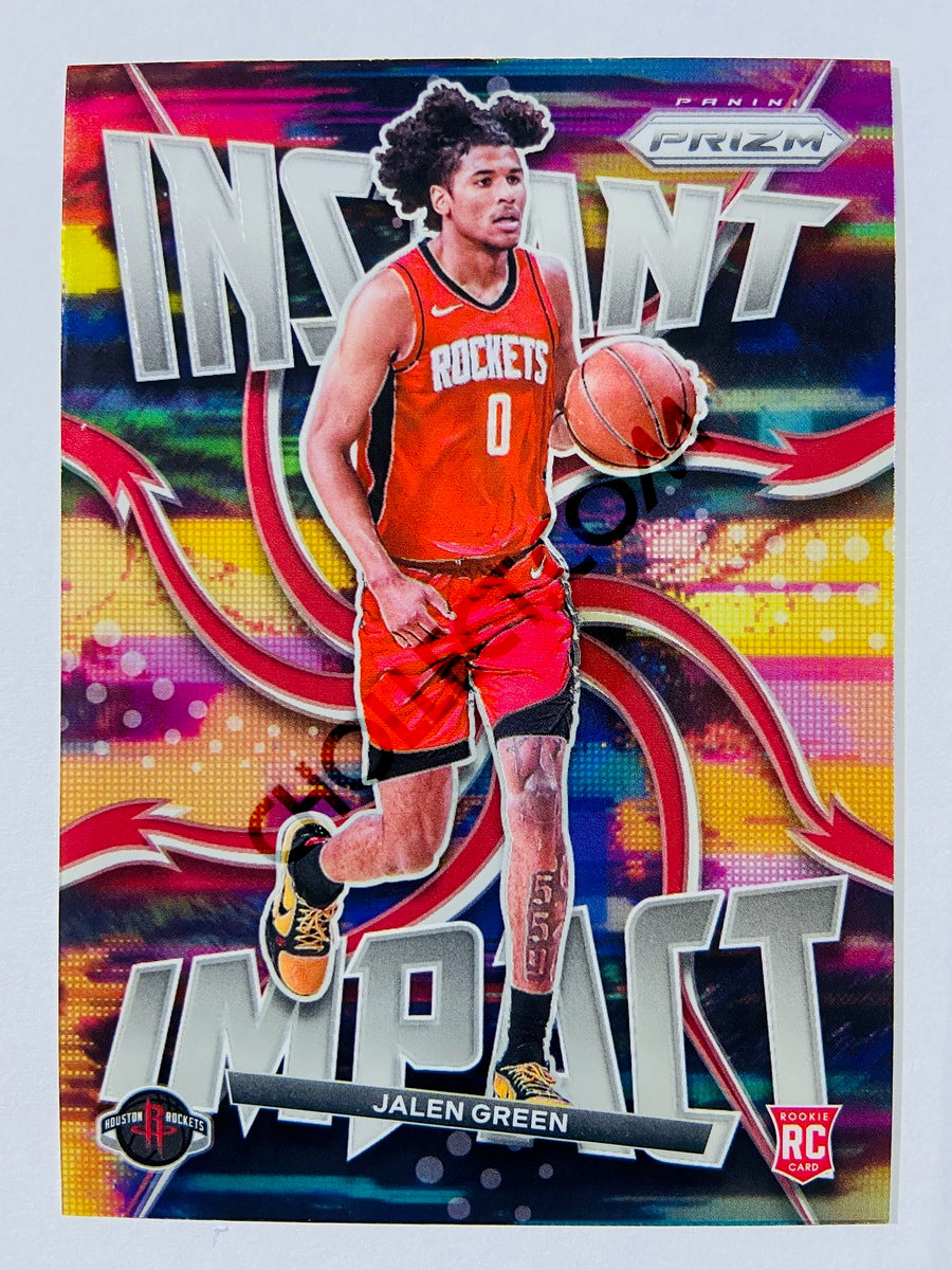 Jalen Green - Houston Rockets 2021-22 Panini Prizm Instant Impact