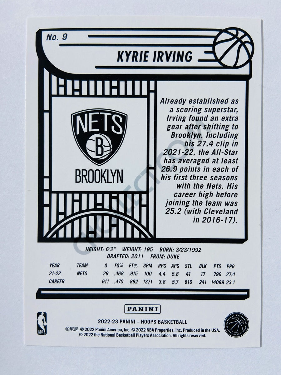 Kyrie Irving - Brooklyn Nets 2022-23 Panini Hoops #9