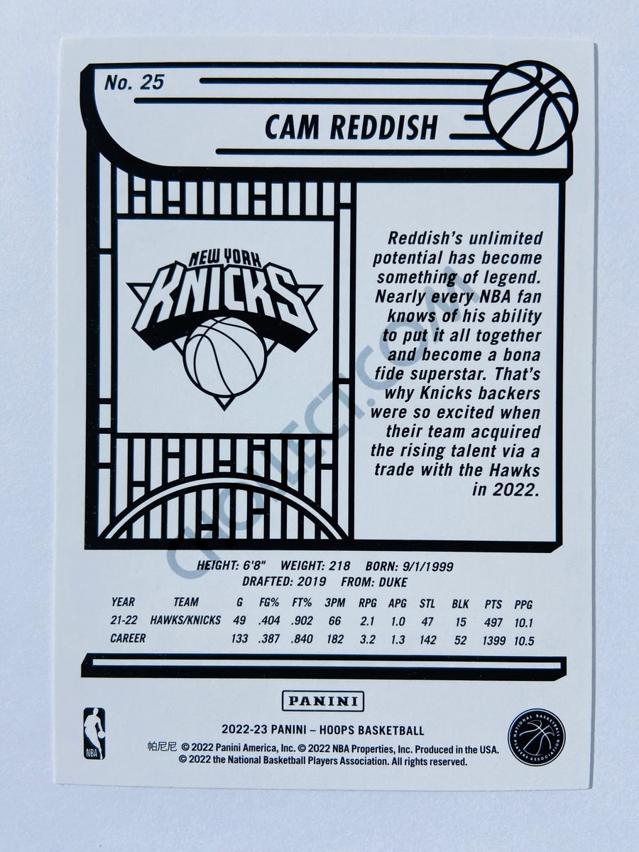 Cam Reddish - New York Knicks 2022-23 Panini Hoops #25