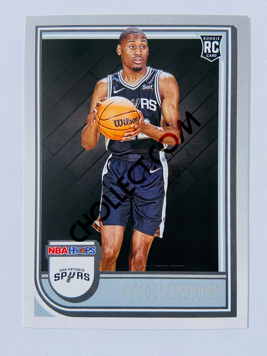Malaki Branham - San Antonio Spurs 2022-23 Panini Hoops RC Rookie #250