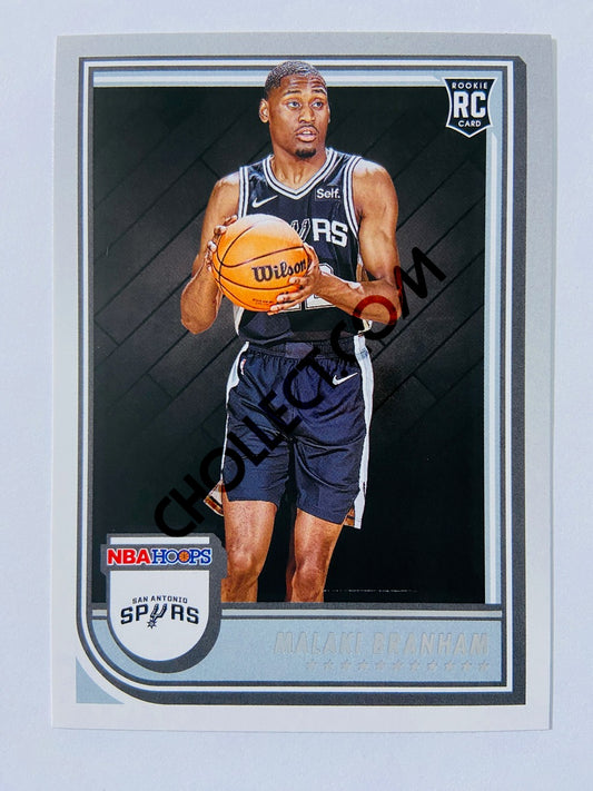 Malaki Branham - San Antonio Spurs 2022-23 Panini Hoops RC Rookie #250
