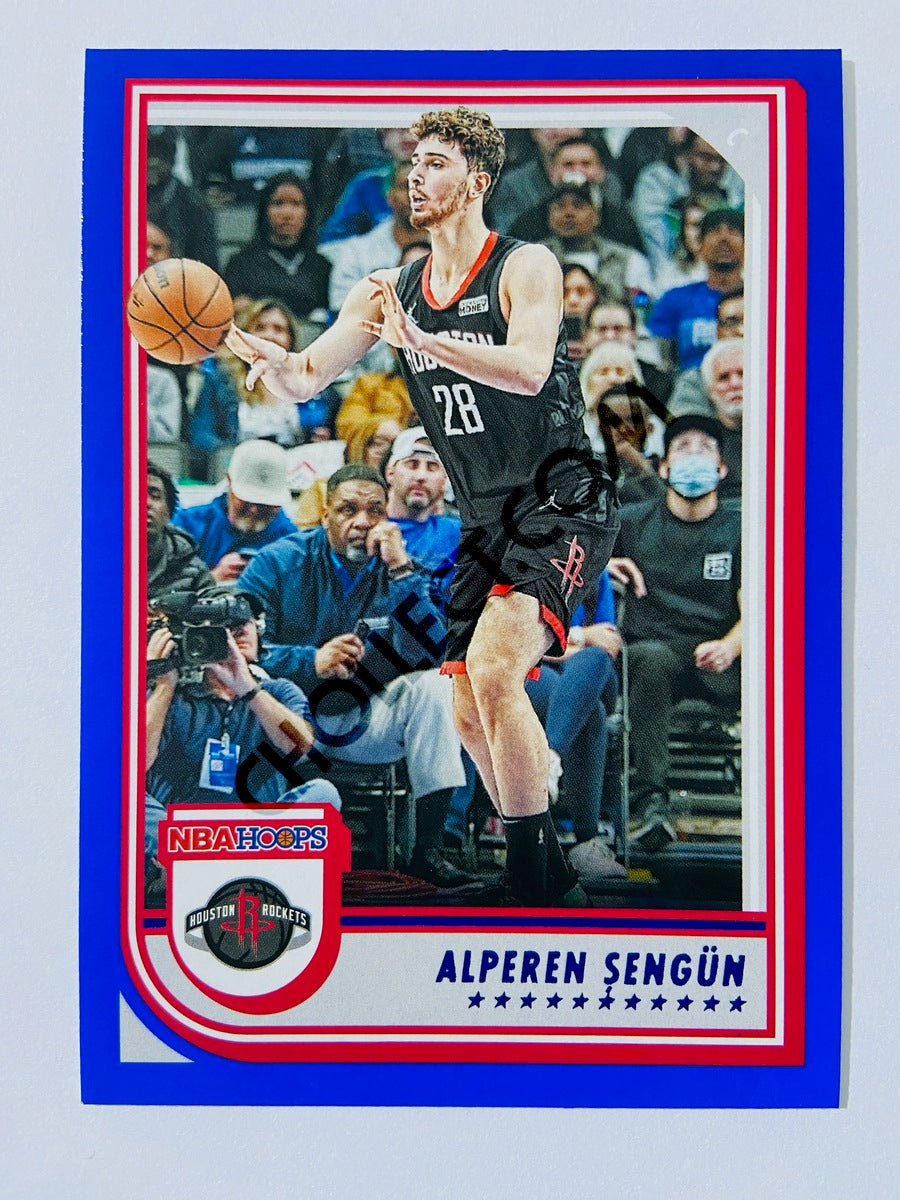 Alperen Sengun - Houston Rockets 2022-23 Panini Hoops Blue Parallel #131