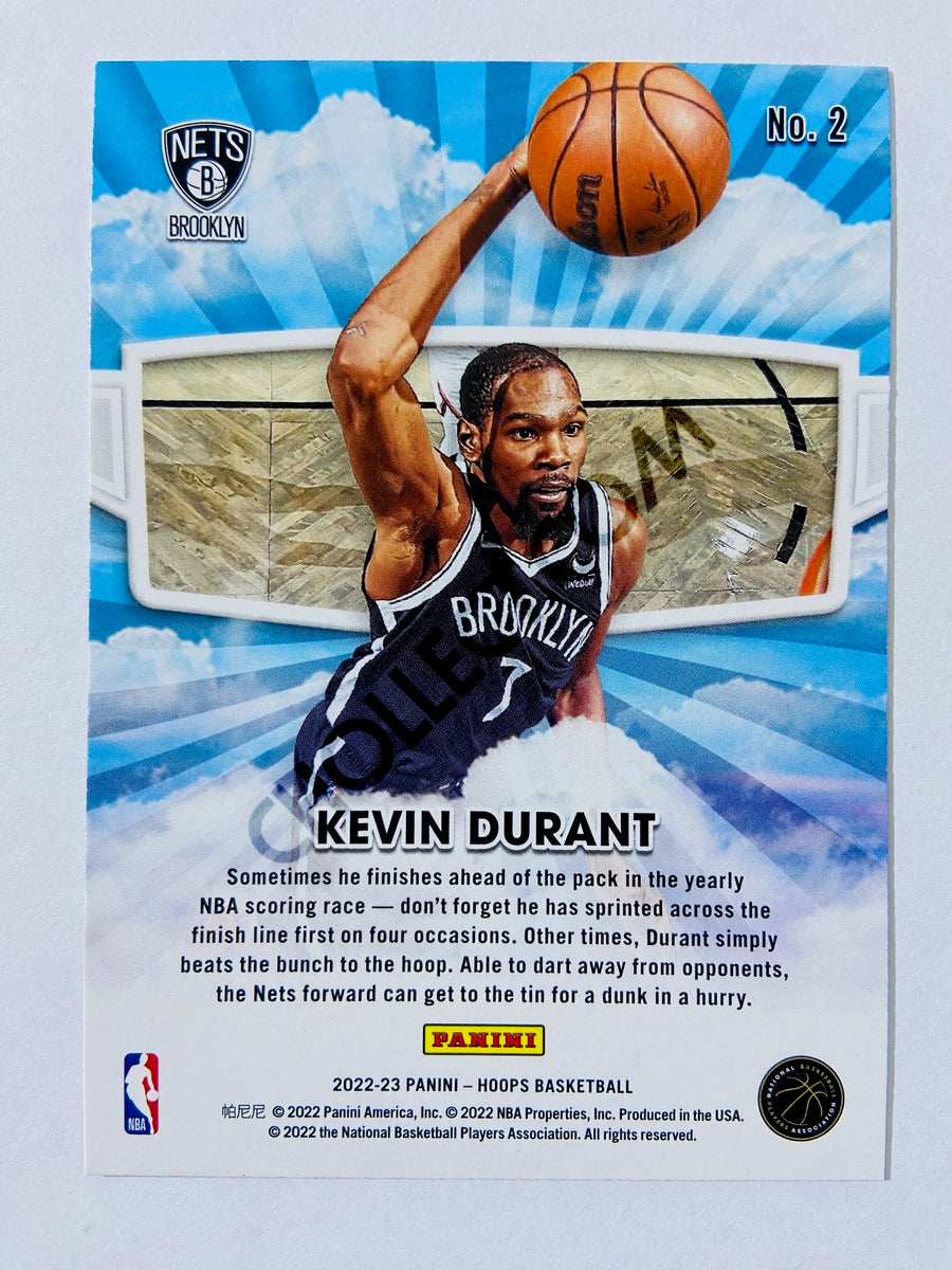 Kevin Durant - Brooklyn Nets 2022-23 Panini Hoops Skyview Insert #2