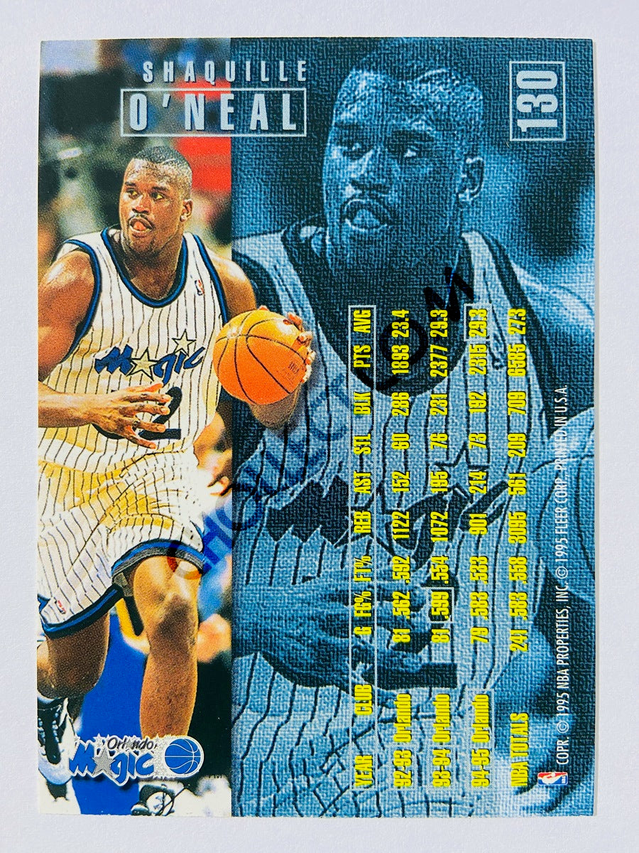 Shaquille O'Neal – Orlando Magic 1995-96 Fleer #130