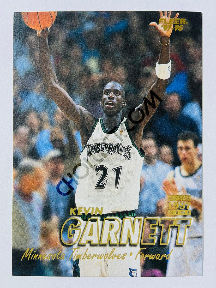 Kevin Garnett - Minnesota Timberwolves 1997 Fleer All-Star Game #250