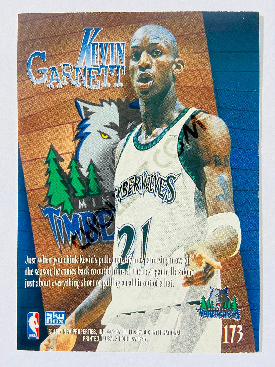 Kevin Garnett - Minnesota Timberwolves 1997 Skybox Z-Force Zupermen #175