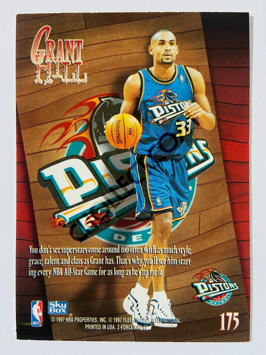 Grant Hill - Detroit Pistons 1997 Skybox Z-Force Zupermen #175