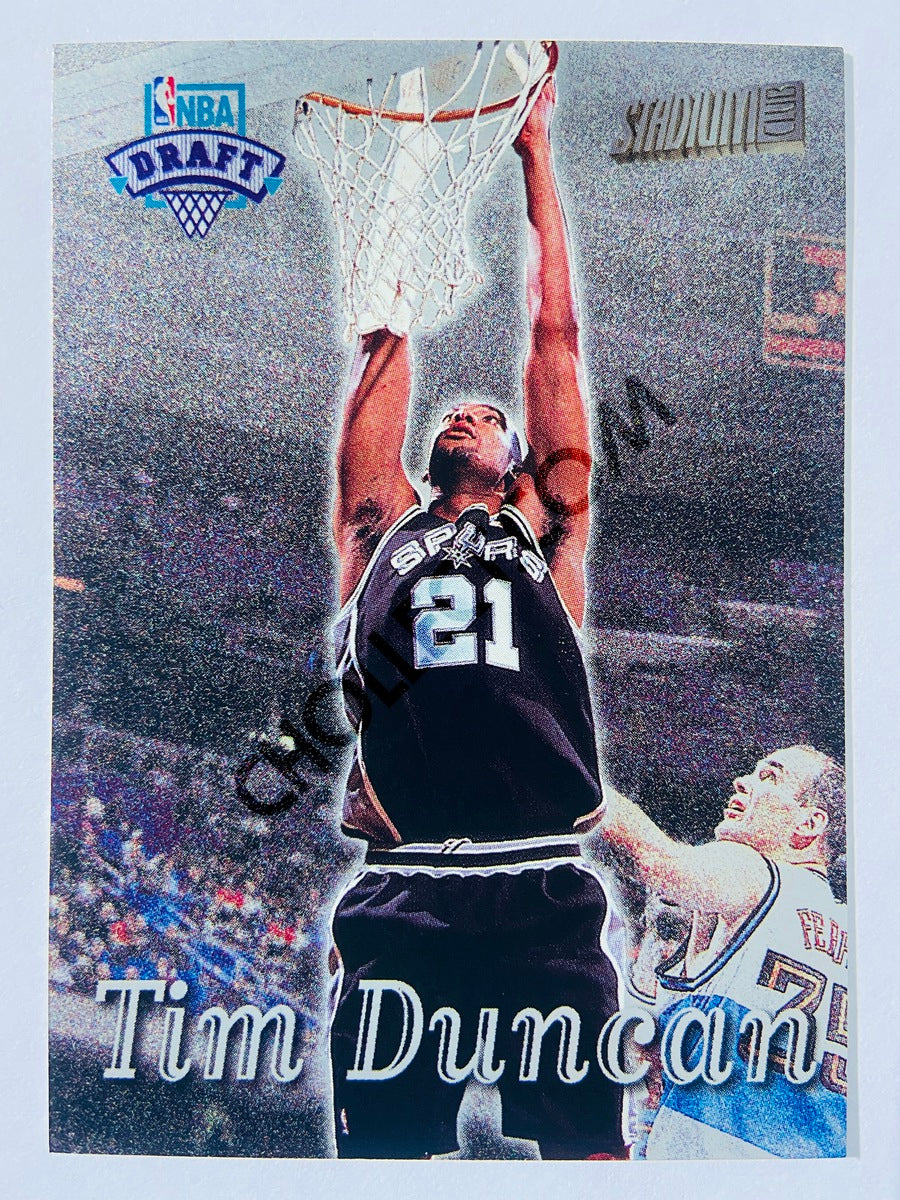 Tim Duncan - San Antonio Spurs 1997-98 Topps Stadium Club NBA