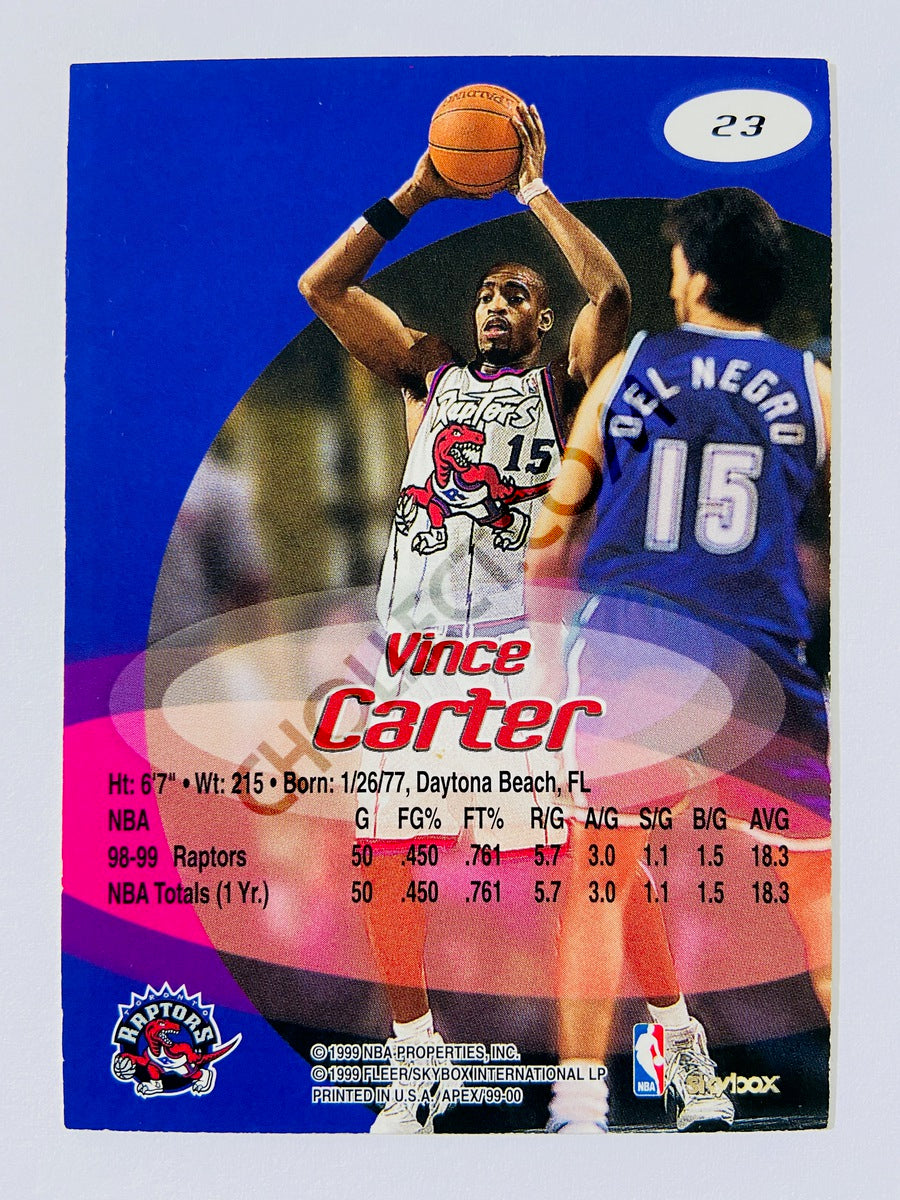 Vince Carter – Toronto Raptors 1999-00 Skybox Apex #23