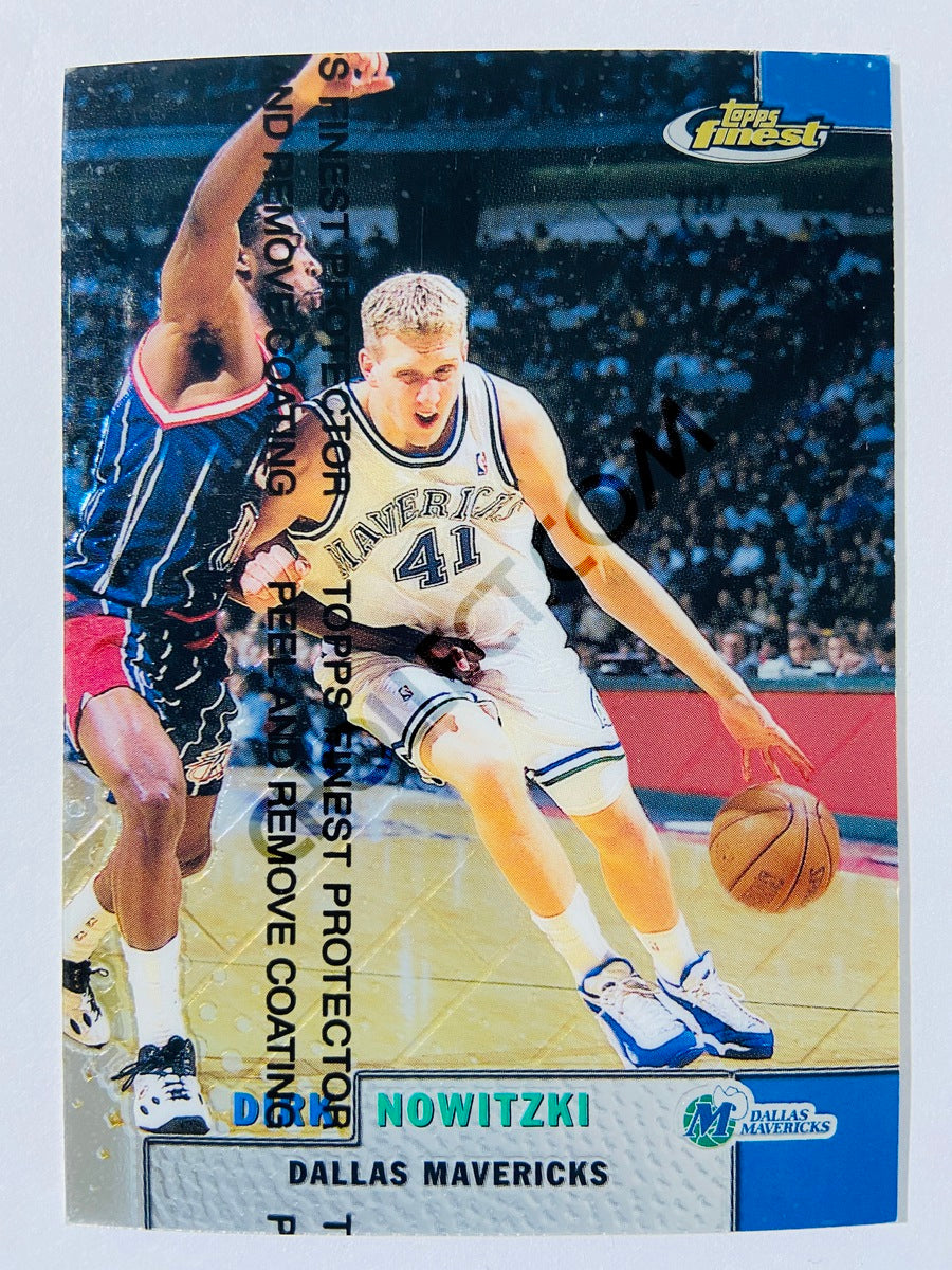 Dirk Nowitzki - Dallas Mavericks 1999 Topps Finest #60