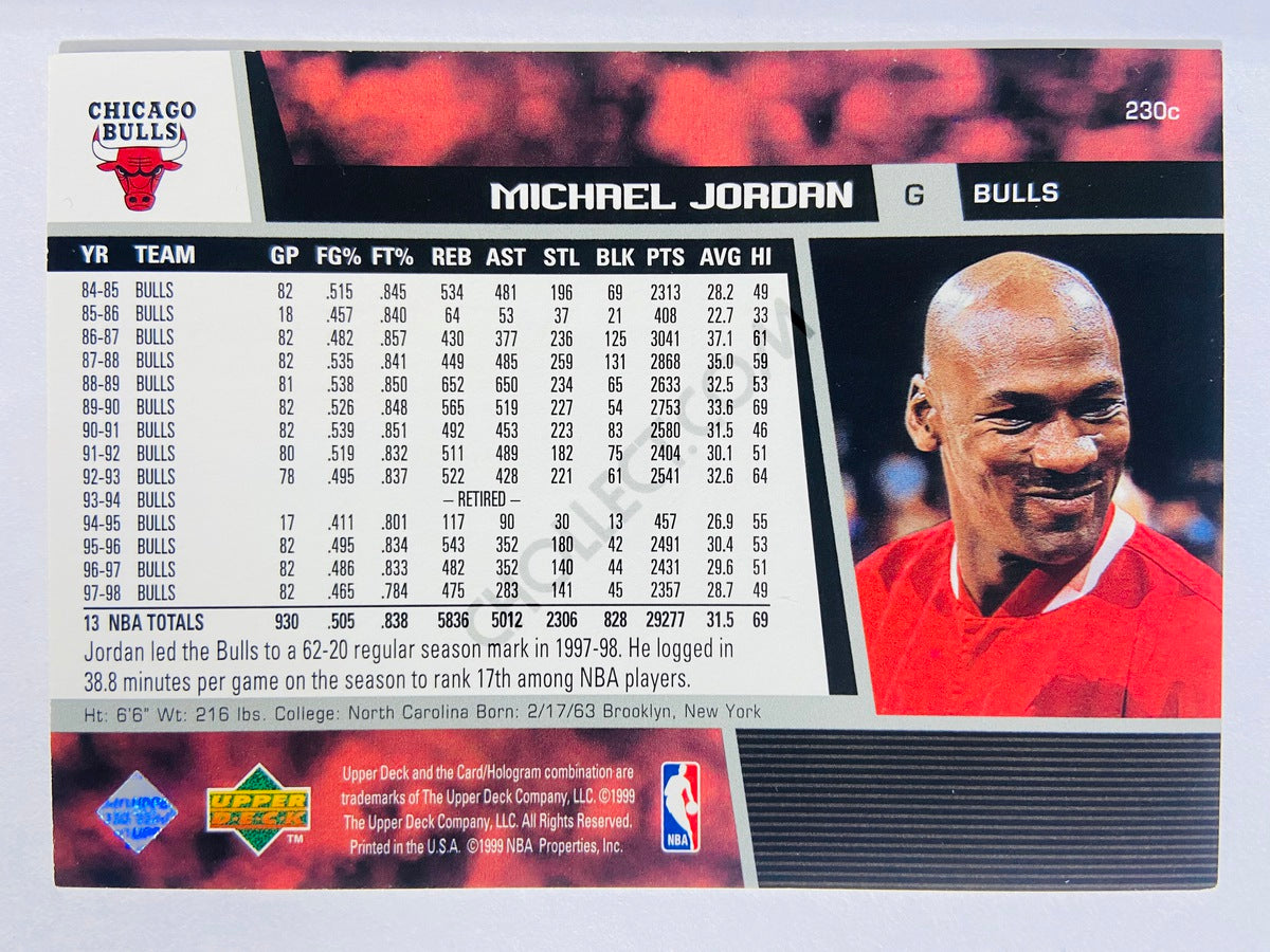 Michael Jordan - Chicago Bulls 1999 Upper Deck #230C