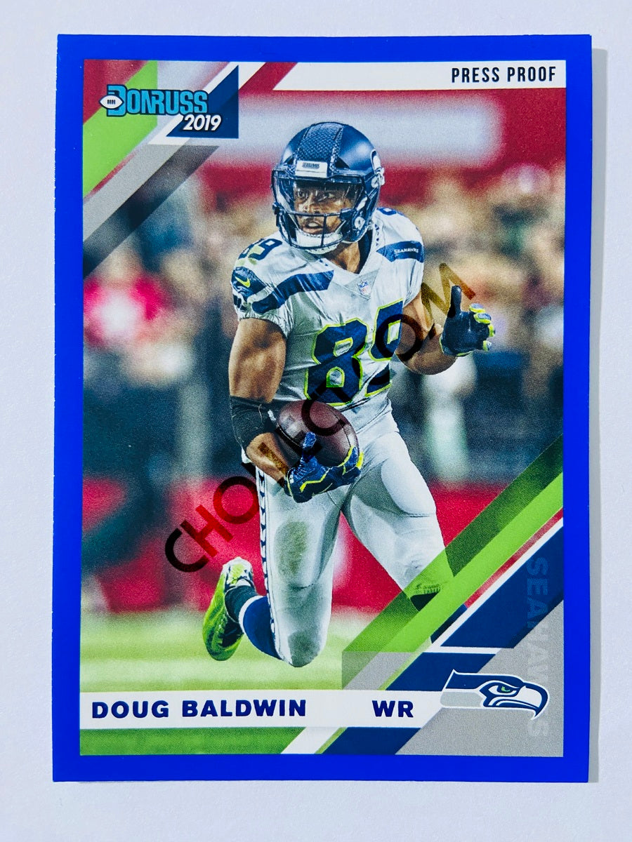 Doug Baldwin – Seattle Seahawks 2019-20 Panini Donruss Blue Press Proof Parallel #229