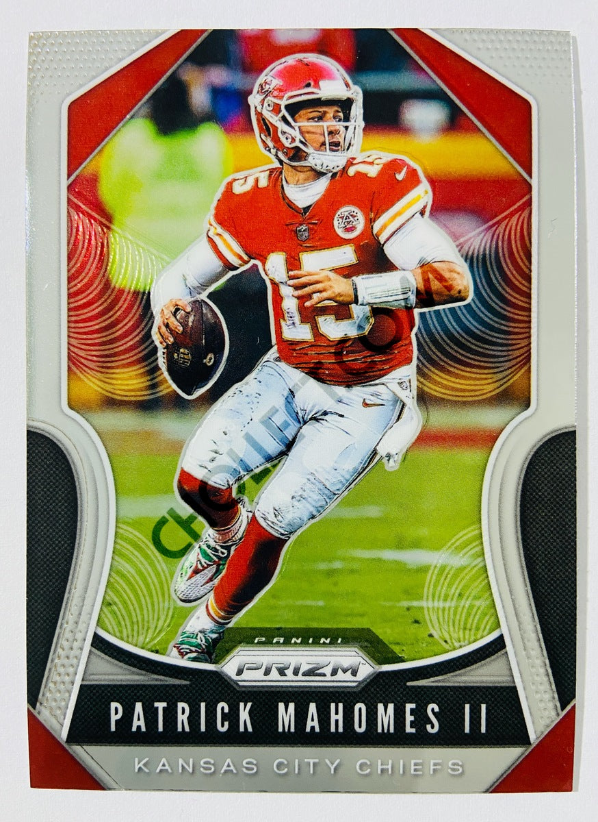 : 2019 Prizm Football #210 Patrick Mahomes II Kansas