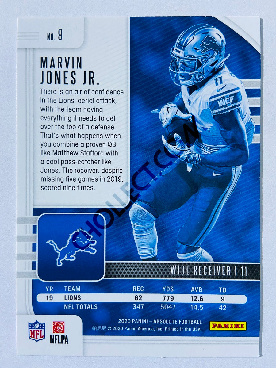 Marvin Jones Jr. - Detroit Lions 2020-21 Panini Absolute Football #9
