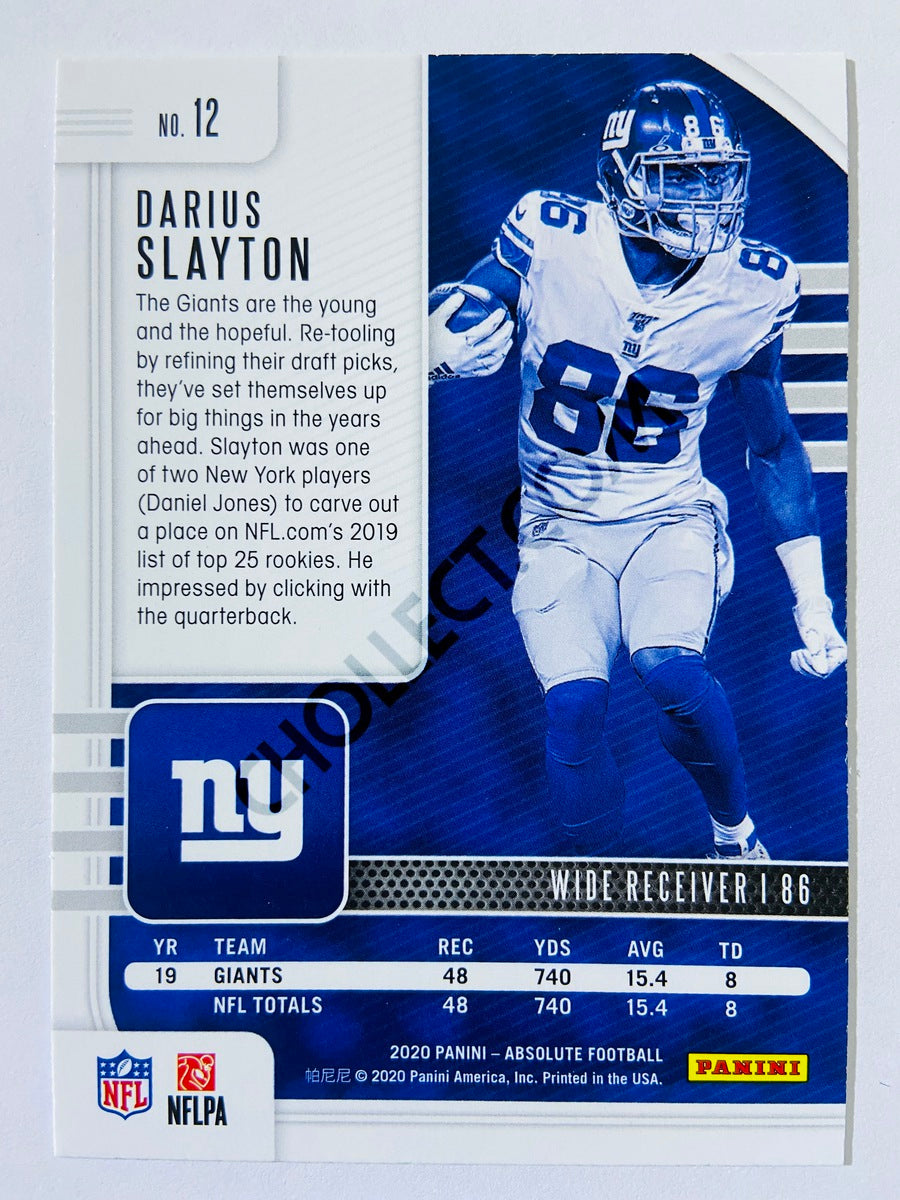 Darius Slayton - New York Giants 2020-21 Panini Absolute Football #12