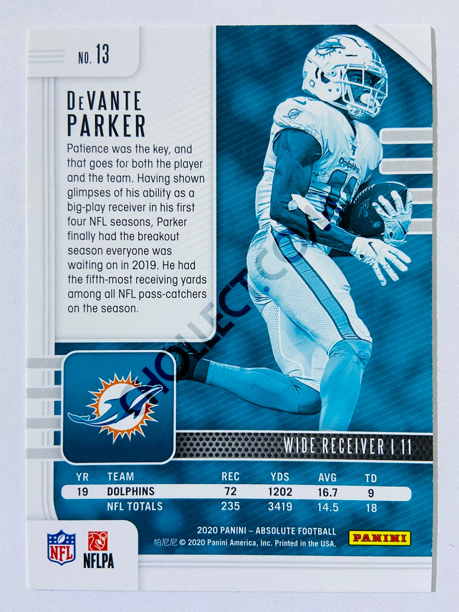 DeVante Parker - Miami Dolphins 2020-21 Panini Absolute Football #13