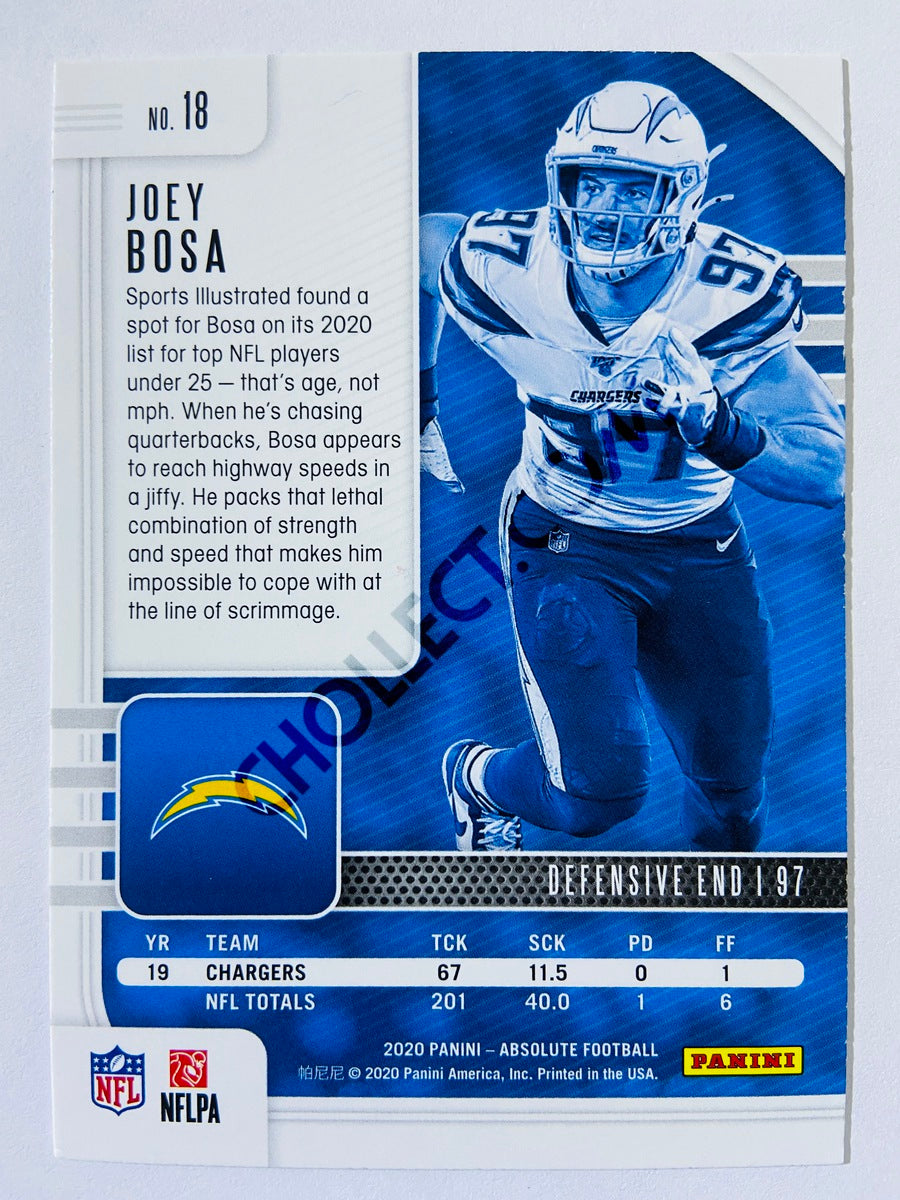 Joey Bosa - Los Angeles Chargers 2020-21 Panini Absolute Football #18