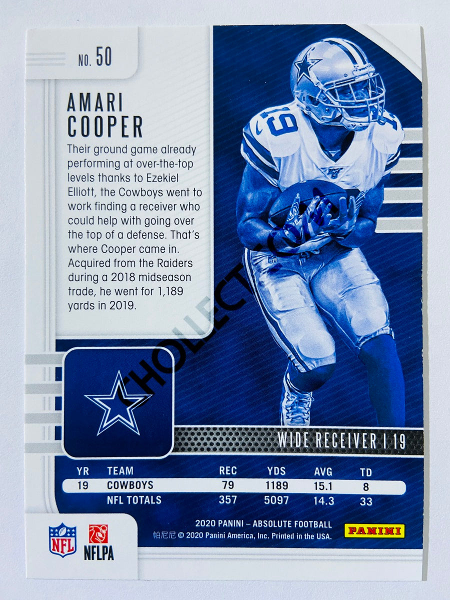 Amari Cooper - Dallas Cowboys 2020-21 Panini Absolute Football #50