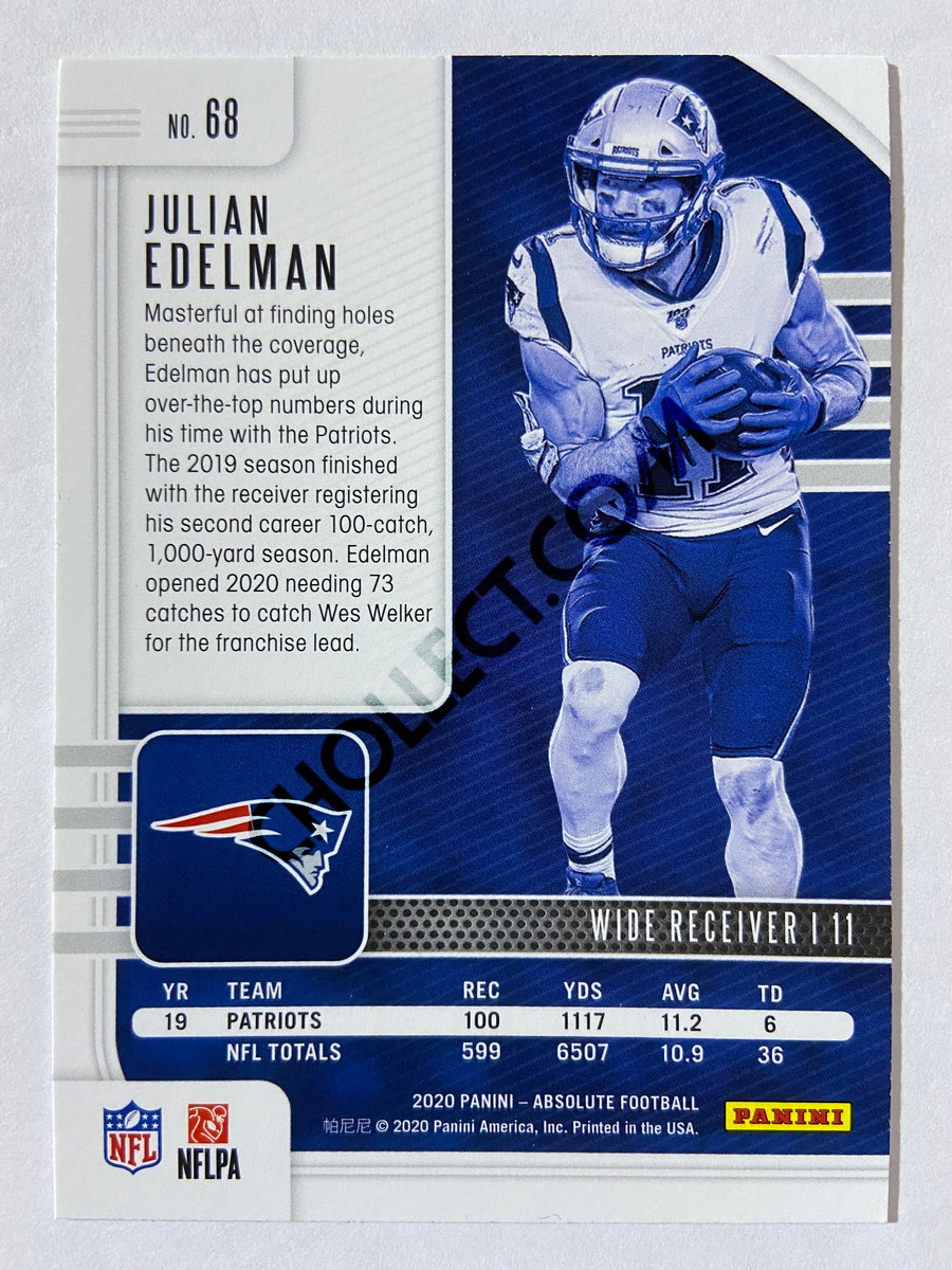 Julian Edelman - New England Patriots 2020-21 Panini Absolute Football #68
