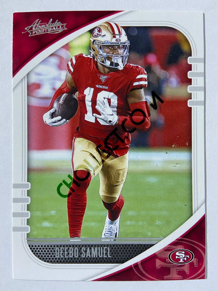 Deebo Samuel San Francisco 49ers Autographed 2019 Panini Prestige Green  #217 Beckett Fanatics Witnessed Authenticated Rookie Card