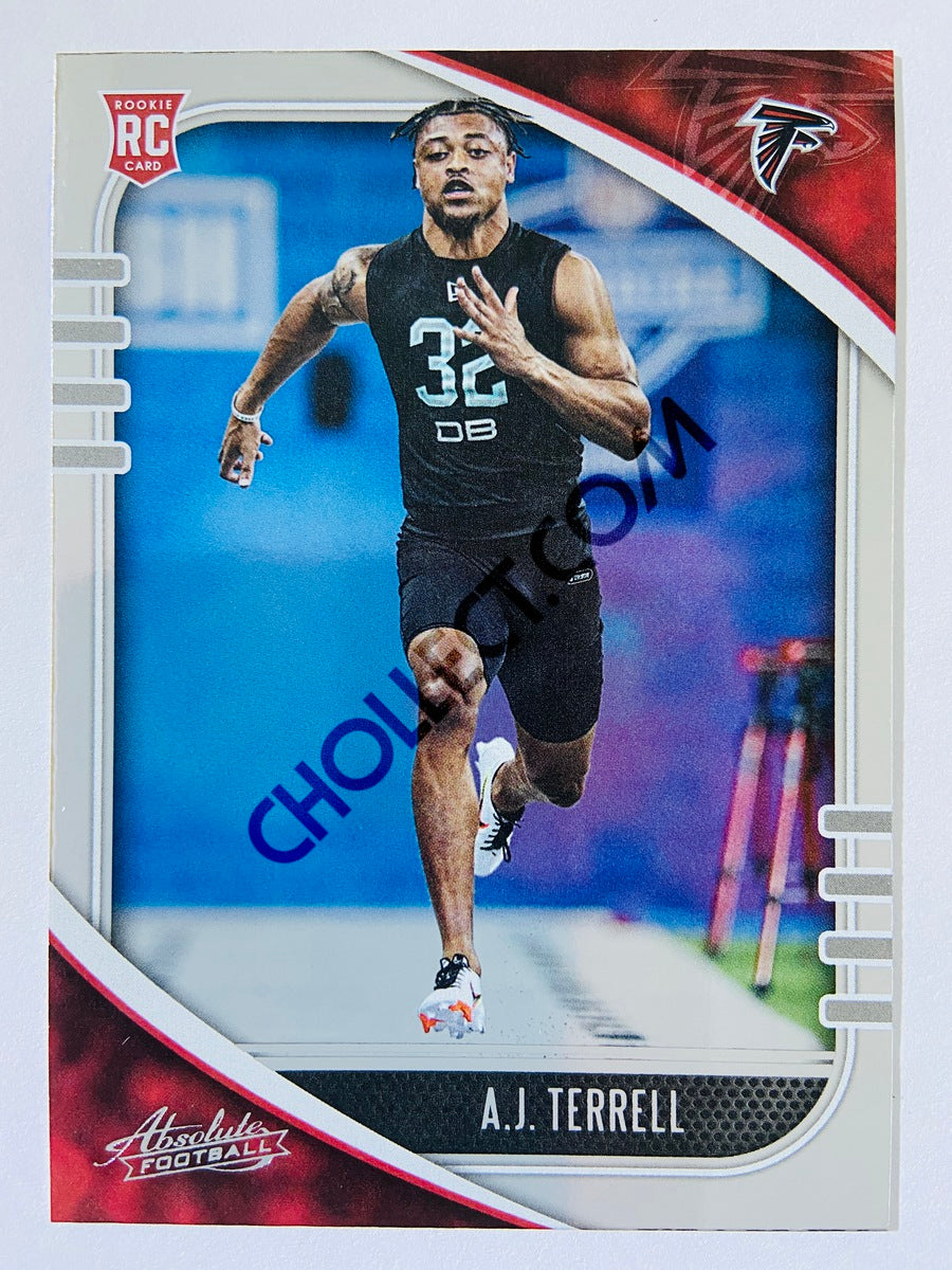 A.J. Terrell - Atlanta Falcons 2020-21 Panini Absolute Football RC