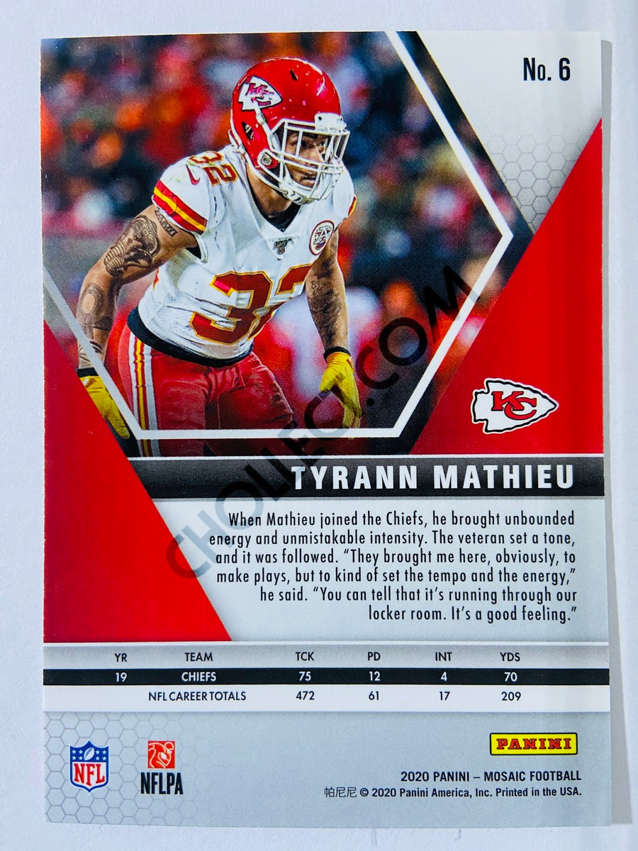 Tyrann Mathieu - Kansas City Chiefs 2020-21 Panini Mosaic #6