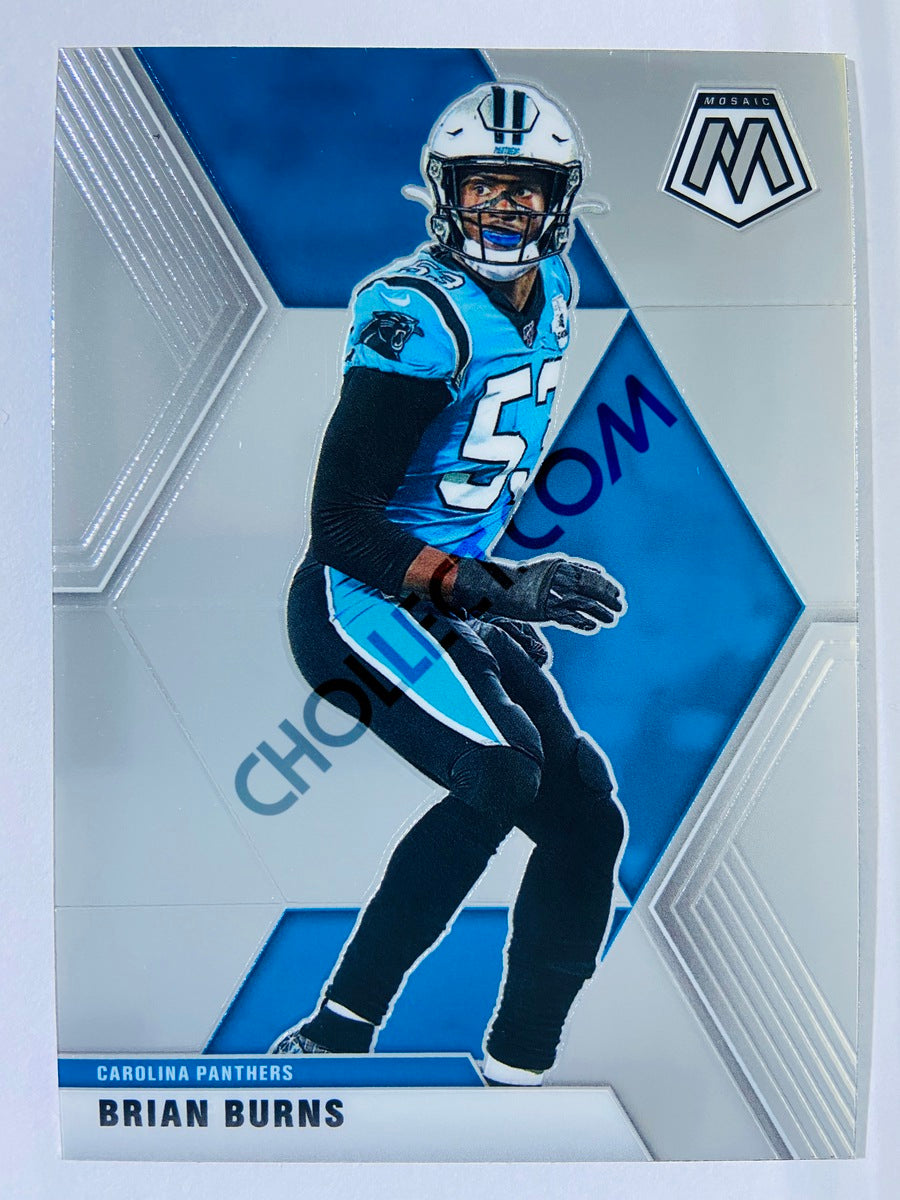 Brian Burns - Carolina Panthers 2020-21 Panini Mosaic #39 –