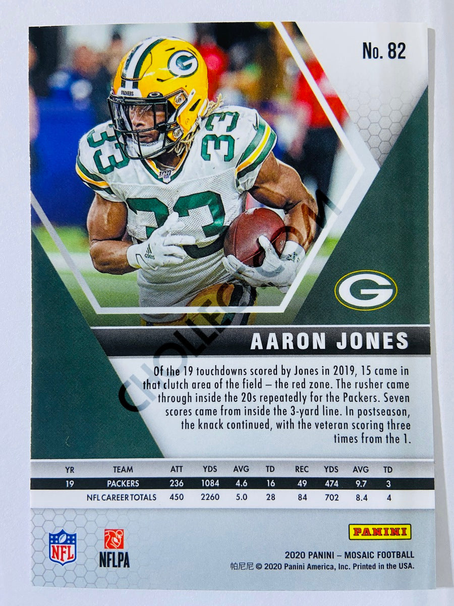 Aaron Jones - Green Bay Packers 2020-21 Panini Mosaic #82