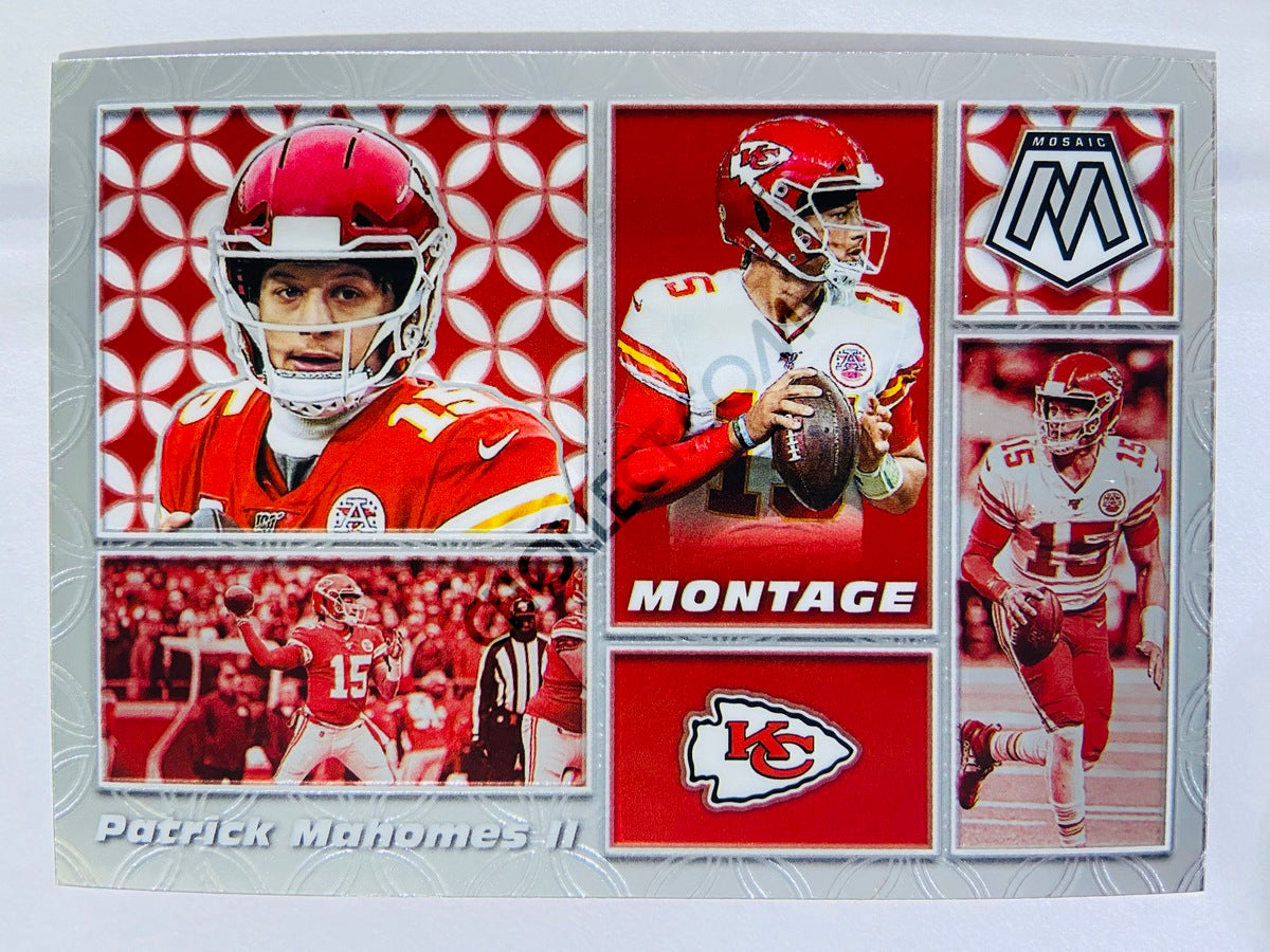 Patrick Mahomes II - Kansas City Chiefs 2020-21 Panini Mosaic Montage #16