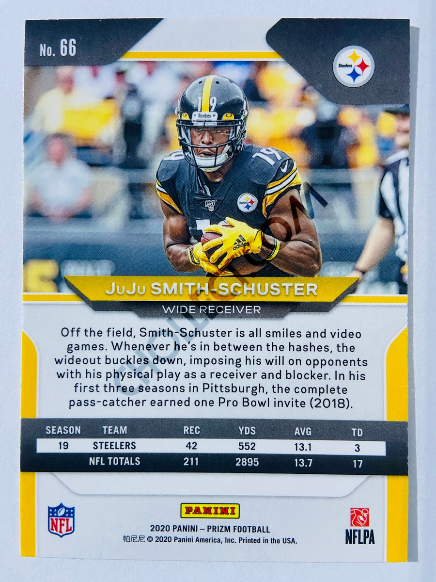 JuJu Smith-Schuster - Pittsburgh Steelers 2020-21 Panini Prizm Football #66