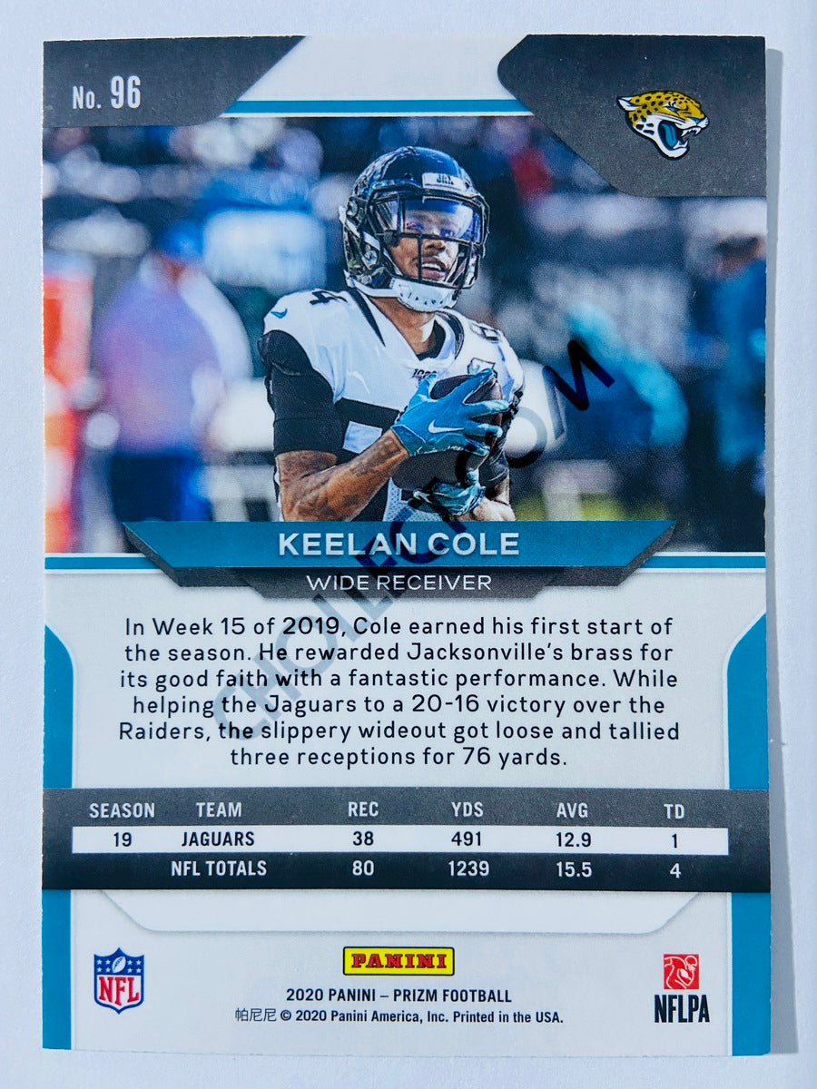 Keelan Cole - Jacksonville Jaguars 2020-21 Panini Prizm Football #96