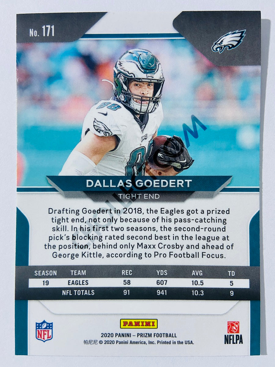 Dallas Goedert - Philadelphia Eagles 2020-21 Panini Prizm Football #171