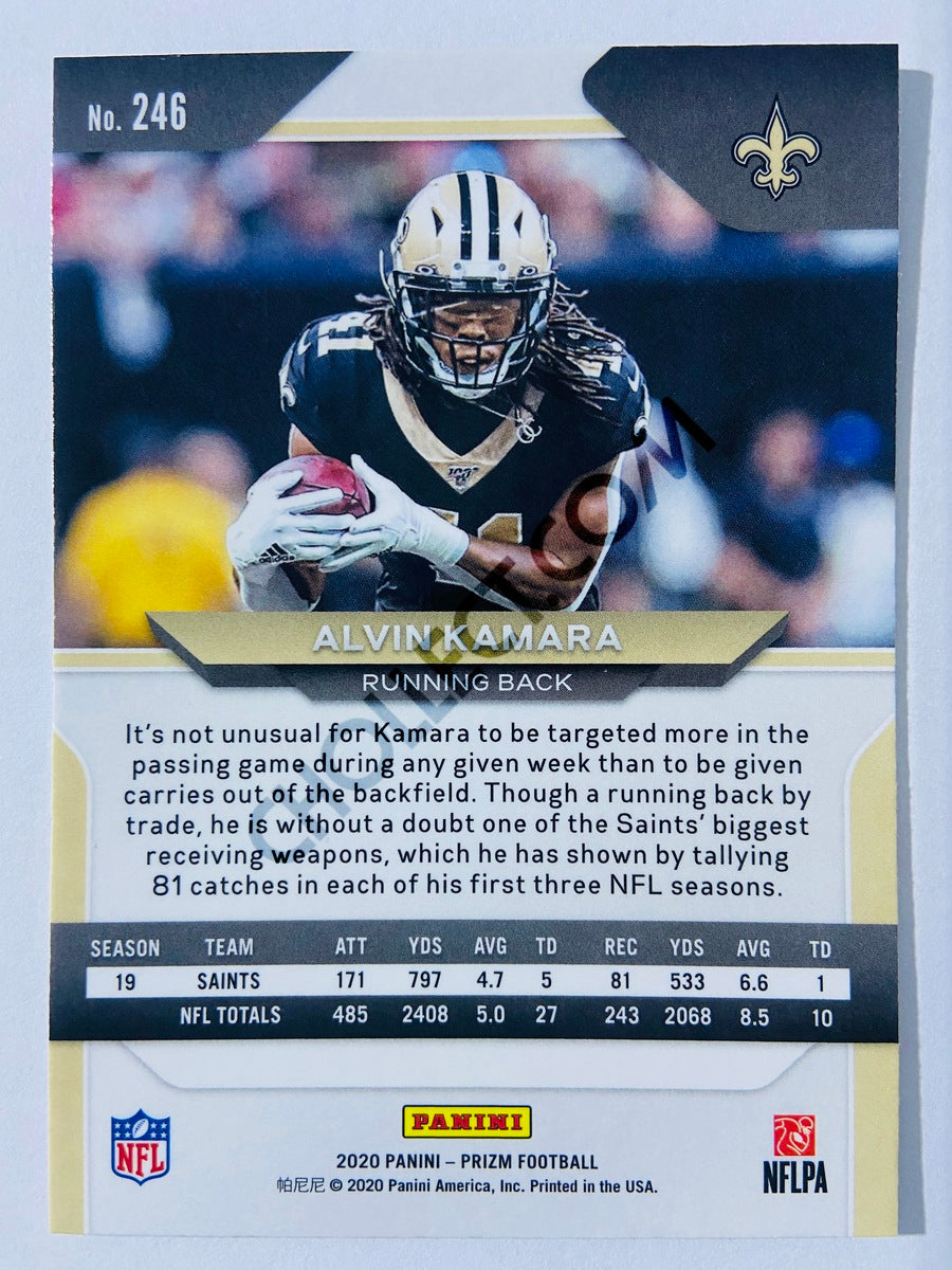 Alvin Kamara - New Orleans Saints 2020-21 Panini Prizm Football #246