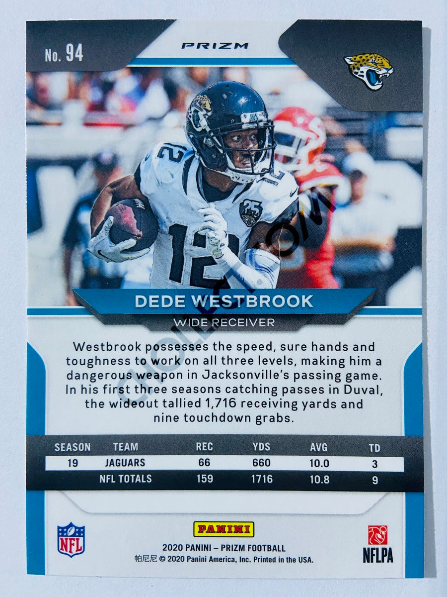 Dede Westbrook - Jacksonville Jaguars 2020-21 Panini Prizm Football Red/White/Blue Parallel #94