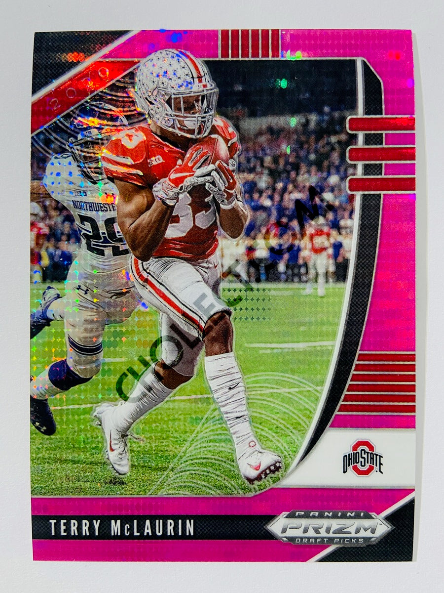 Terry McLaurin - Ohio State 2020 Panini Prizm Draft Picks Pink Pulsar –