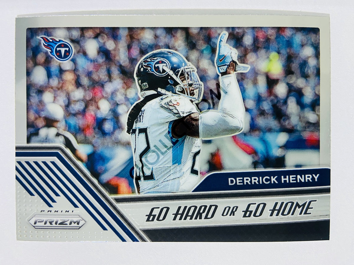 Derrick Henry - Tennessee Titans 2020 Panini Prizm Go Hard or Go Home Insert #5