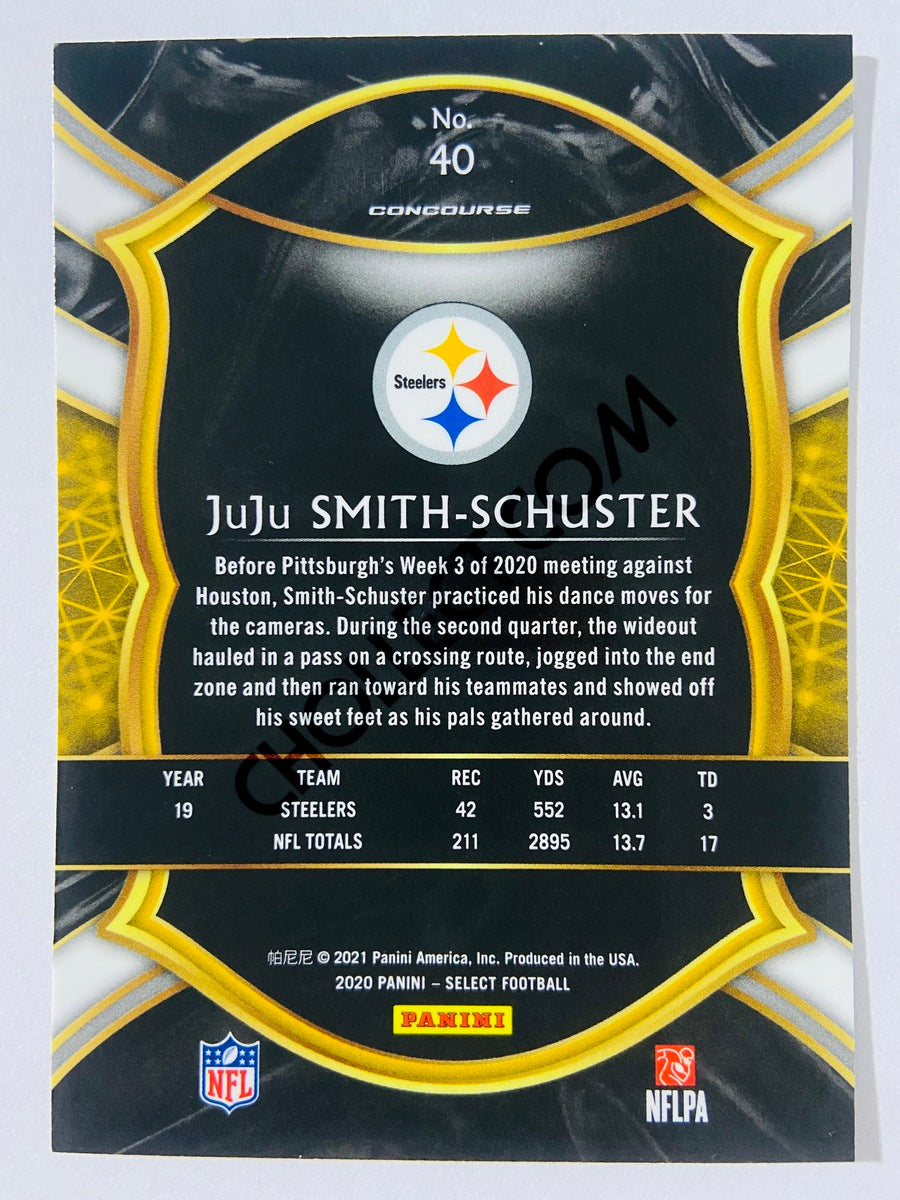 Juju Smith-Schuster - Pittsburgh Steelers 2020 Panini Select Concourse Level #40