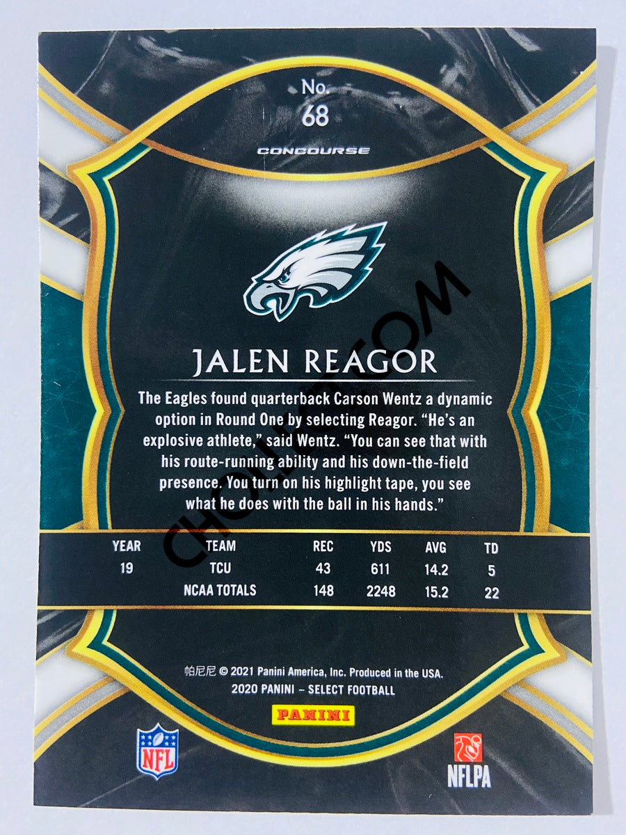 Jalen Reagor - Philadelphia Eagles 2020 Panini Select Concourse Level RC Rookie #68