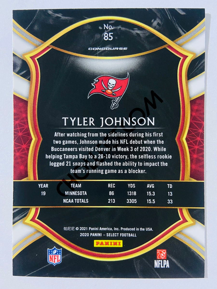 Tyler Johnson - Tampa Bay Buccaneers 2020 Panini Select Concourse Level RC Rookie #85