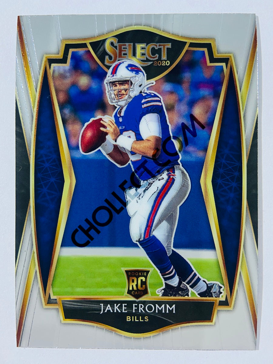 Jake Fromm - Buffalo Bills 2020 Panini Select Premier Level RC Rookie –