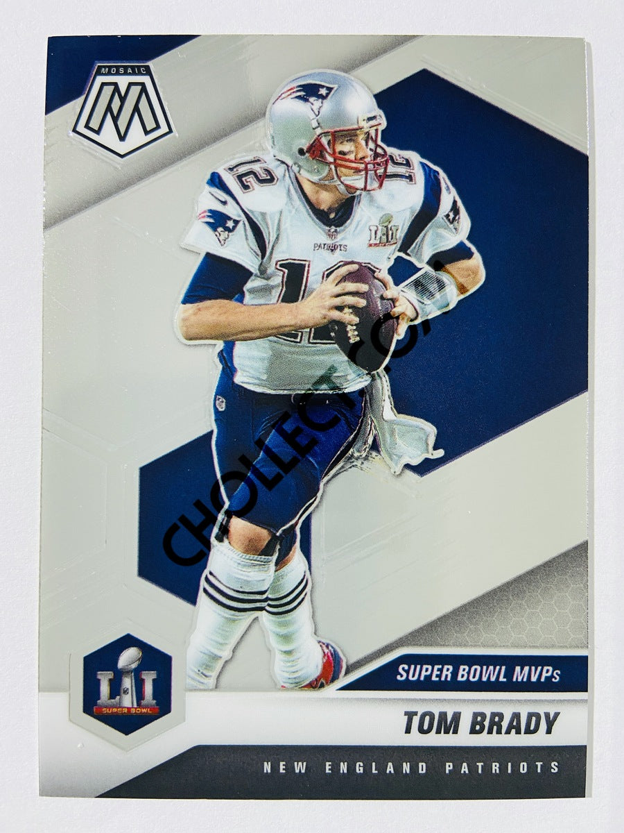 Tom Brady Patriots 2021 Panini Mosaic Super Bowl MVP #284